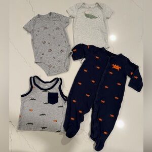 4 pc baby boy set